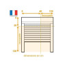 Occasion - FRANCE-COMBI Volet roulant PVC
