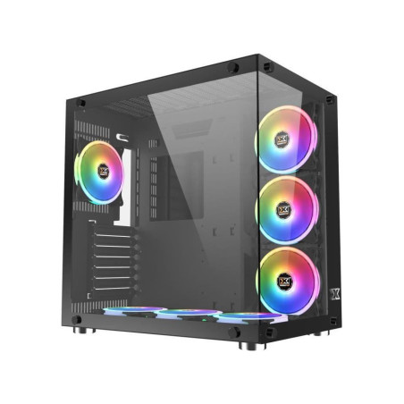 Occasion -XIGMATEK Aquarius Plus ARGB (Noir) - Boitier sans alimentation - Moyen tour - Format ATX