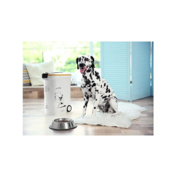 Occasion -CURVER Conteneur a croquettes 54 L / 20 kg - Dinner pets - Blanc - 49,3 x 27,8 x 60,5 cm - Pour chien