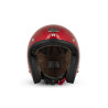 Occasion - Casque Jet Cafe Racer S250 Rouge Pailleté Brillant - Taille S