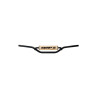 Occasion -Guidon CROSS Alu - CR HIGH Ã22.2mm - Noir Mat / Mousse BLANCHE LASER