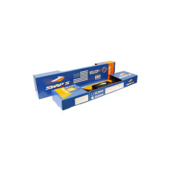 Occasion -Guidon CROSS Alu - CR HIGH Ã22.2mm - Noir Mat / Mousse BLANCHE LASER