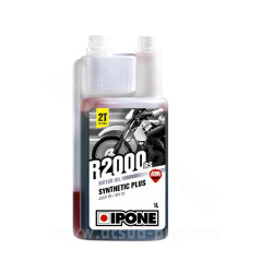 Occasion - Très bon état HUILE IPONE 2T R2000 RS SYNTHESE SENTEUR FRAISE (BIDON 1L)