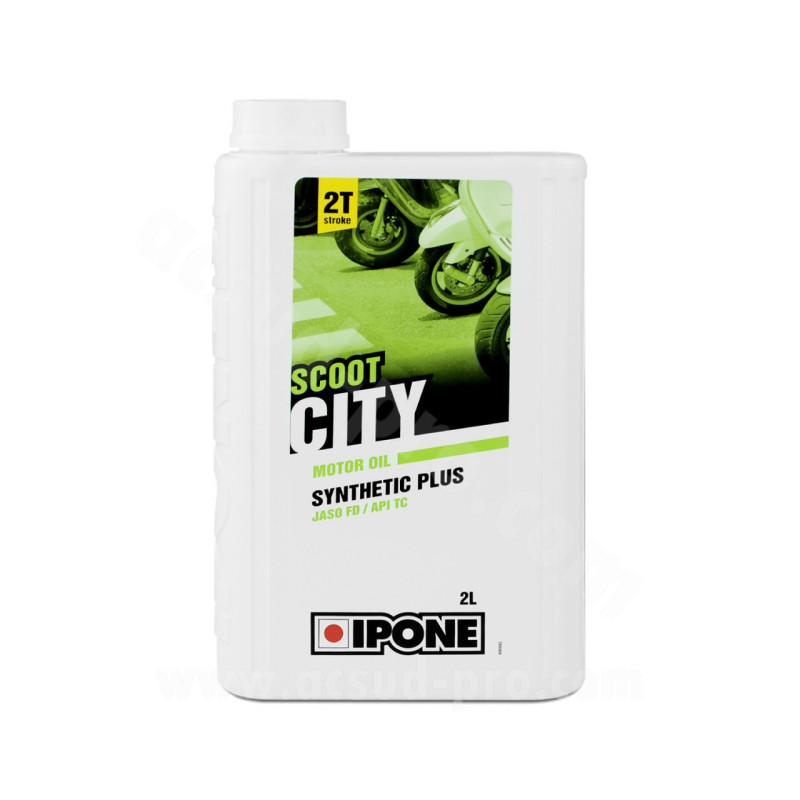 Occasion - Très bon état HUILE IPONE 2T SCOOT CITY SYNTHESE (BIDON 2L)