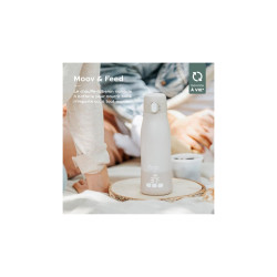 Occasion - Très bon état BABYMOOV Chauffe-biberon normade Moov & Feed, 340ml, minÃ©ral beige