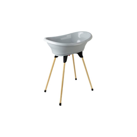 Occasion - Très bon état THERMOBABY Kit baignoire VASCO Gris charme : baignoire + pieds + tuyau de vidange