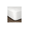 Occasion - Très bon état LOVELY HOME Drap Housse 100% Coton 140x190cm - Bonnet 35cm - Blanc