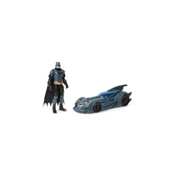 Occasion - Très bon état SPIN MASTER PACK BATMOBILE + FIGURINE BATMAN 30 CM Batman
