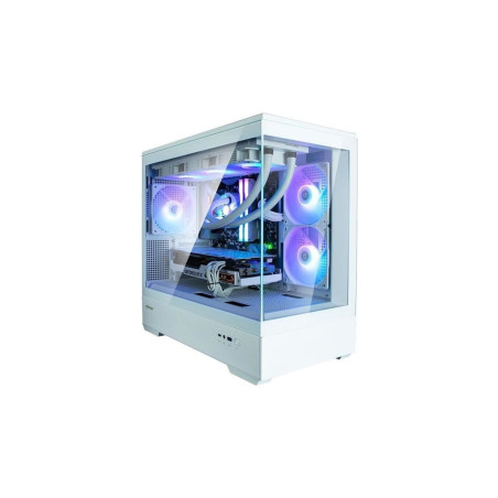Occasion - Très bon état Boitier PC sans alimentation - ZALMAN P30 (Blanc) - Moyen tour - Format M-ATX