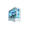 Occasion - Très bon état Boitier PC sans alimentation - ZALMAN P30 (Blanc) - Moyen tour - Format M-ATX