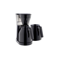 Occasion - Très bon état Cafetiere filtre Easy Therm II MELITTA - 1050 W - 2eme verseuse - Noir
