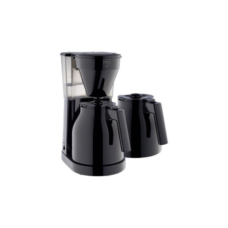Occasion - Très bon état Cafetiere filtre Easy Therm II MELITTA - 1050 W - 2eme verseuse - Noir