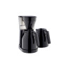 Occasion - Très bon état Cafetiere filtre Easy Therm II MELITTA - 1050 W - 2eme verseuse - Noir