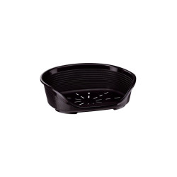 Occasion - Très bon état Ferplast Panier pour chiens Siesta Deluxe 8 Noir 82x59,5x25cm 70208917