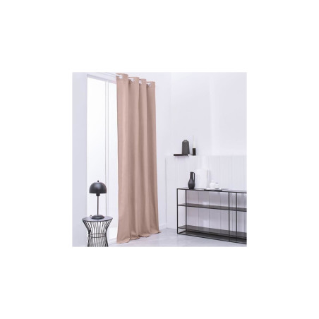 Occasion - Très bon état TODAY Rideau Isolant Thermique Essential Uni - 140 x 240 cm - Rose des sables