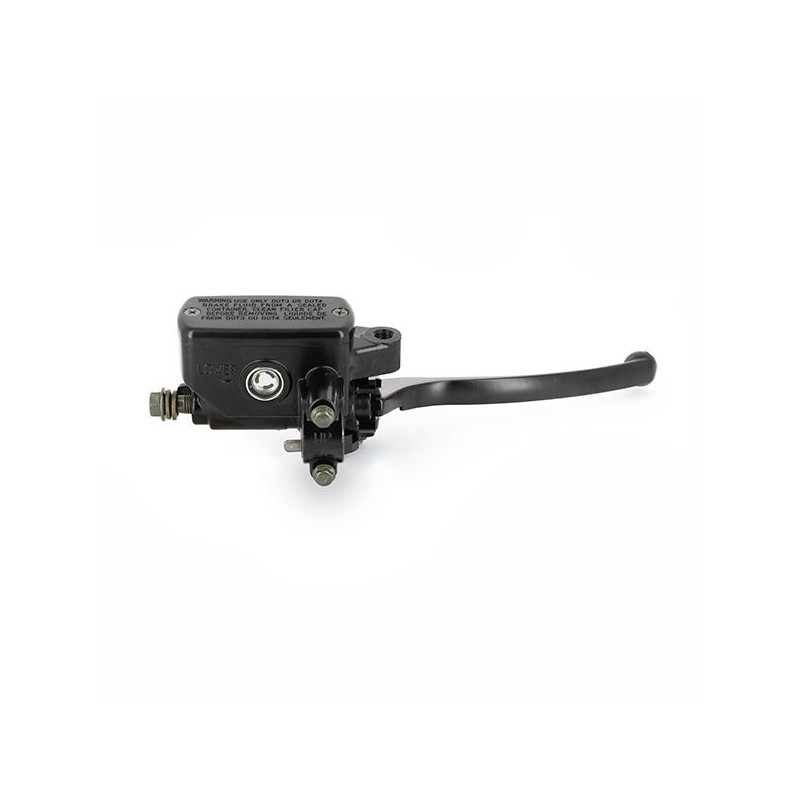 Maitre Cylindre de Frein Droit Fixation Ø22 - Piston Ø12.9 mm Livré avec Vis Ban