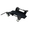 Support Moto Béquille Centrale Antidérapant Caoutchouc + Frein 55cm x 42cm - Poids jusqu'à 500kg
