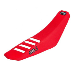 HOUSSE DE SELLE GASGAS  MC-MCF - UGS ROUGE WAVE BLANC