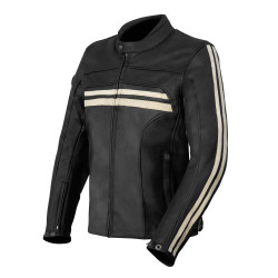 Blouson Cuir Vintage ENFIELD Homme - Noir - Taille L