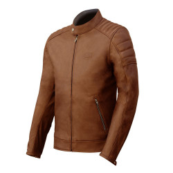 Blouson Cuir Homme GT TROPHY - Taille S - Cognac