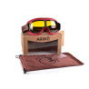 Lunettes Moto B3 REPLICA BORDEAUX