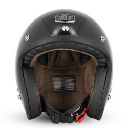 Casque Jet Cafe Racer S250 Noir Pailleté  Brillant - Taille S