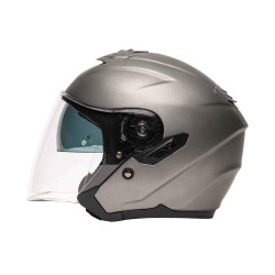 Casque Jet M-JET - Fibre - Titanium mat