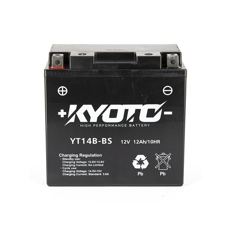 Batterie GT14B-BS SLA-AGM - Sans Entretien - Prête à l'Emploi - Equivalente YT14B-BS