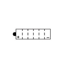 Batterie YB14-A2 Conventionnelle Avec Entretien - Livrée Sans Acide