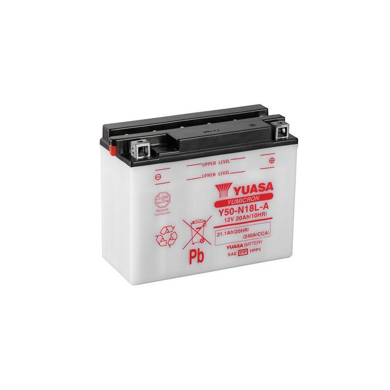 Batterie Y50-N18L-A Conventionnelle Avec Entretien - Livrée Sans Acide