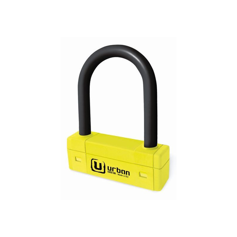 Antivol SRA - U - UR85 - ø18 - 85*120 Homologation Noir & Jaune